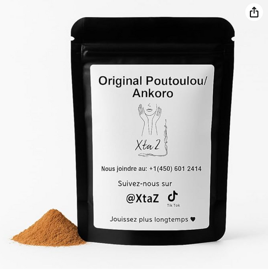 Congo Dust – Natural African Tree Bark Delay Powder for Men | Ankoro Poutoulou